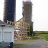 Building a house for the new grain dryer. 